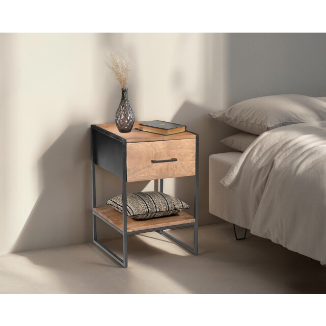 Livingfurn salontafel elin 40cm , zwart 3186011 large
