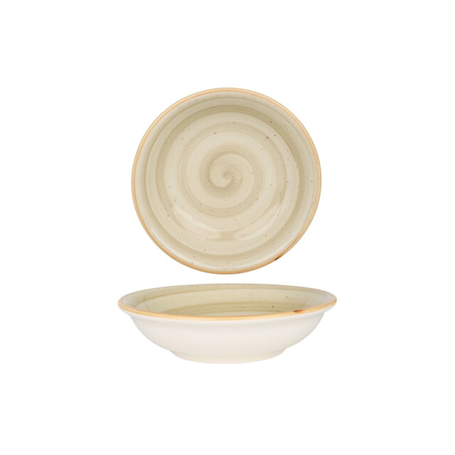 Bonna Serveerschaal aura terrain porselein 15 cm (330cc) set van 2 3069076 large