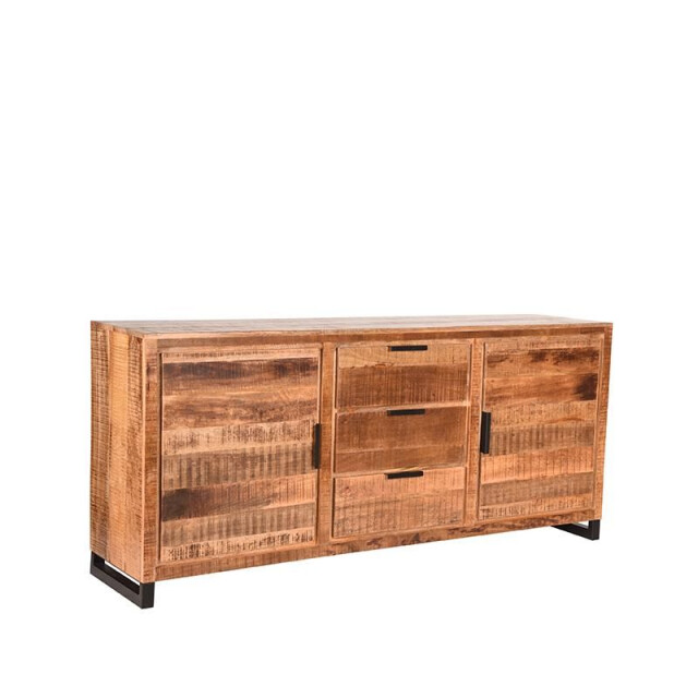 Label51 Dressoir glasgow rough mangohout 190 cm 3183230 large