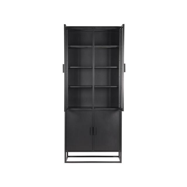 Label51 Vitrinekast level - metaal 80x40x190 cm 3183250 large