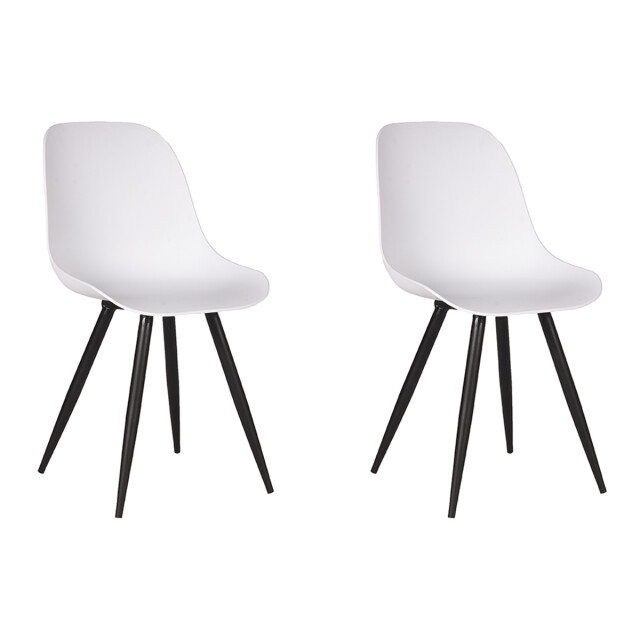 Label51 Eetkamerstoel monza - kunststof set van 2 3183152 large