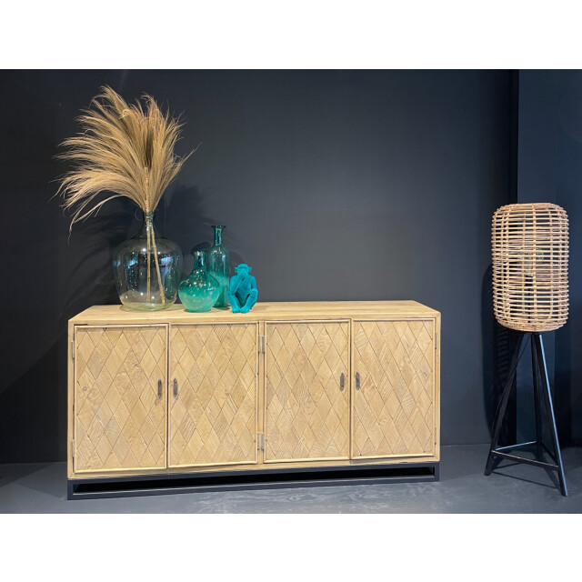 Livingfurn dressoir icons sideboard elm 180cm - 3186031 large