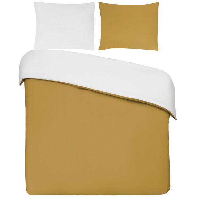 DoubleDry Dekbedovertrek 100% percal katoen lits jumeaux 240x200/220 cm + 2 2825997 large