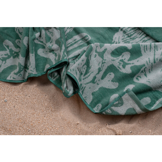 Phlox Strandlaken 100% katoen 1 zijde velour 90x160 lagoon 2904471 large