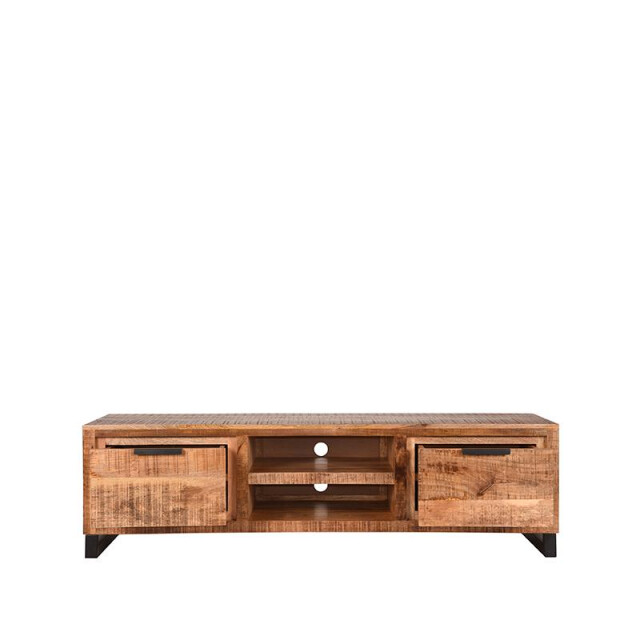 Label51 Tv-meubel glasgow rough mangohout 160 cm 3183231 large