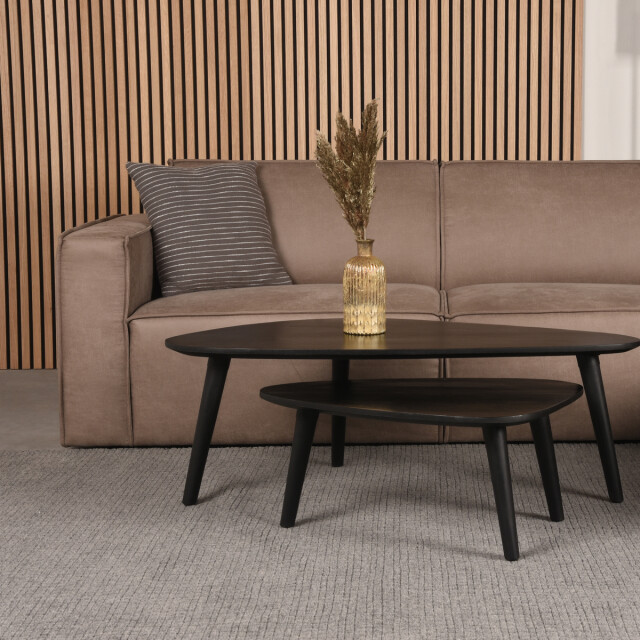 Label51 Vloerkleden wolly antraciet wol 200x300cm 3183471 large