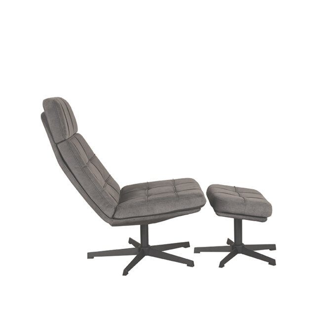 Label51 Fauteuil alvar - cosmo incl. hocker 57x53x83 cm 3183691 large