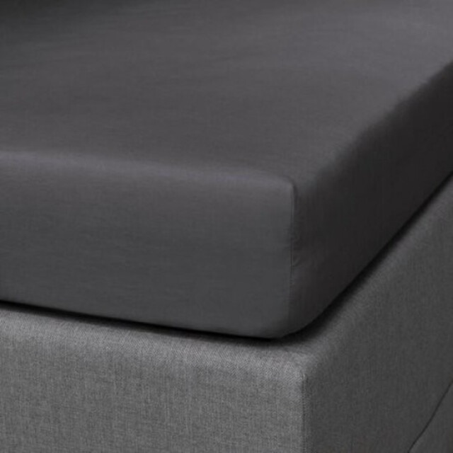 DoubleDry Luxe splittopper-hoeslaken egyptisch percal katoen 160x200 - 2848180 large