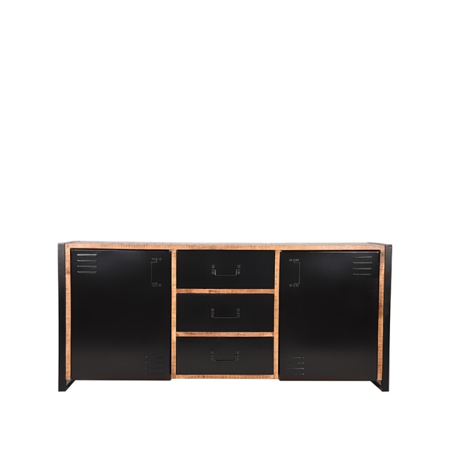Label51 Dressoir brussels rough mangohout 190 cm 3183191 large