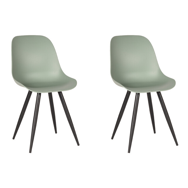 Label51 Eetkamerstoel monza forest kunststof set van 2 3183151 large