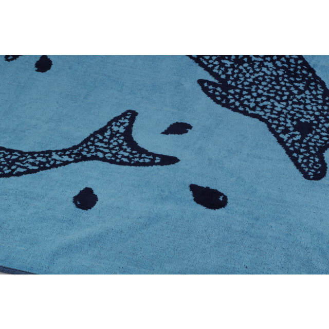 Phlox Strandlaken 100% katoen 1 zijde velour 90x160 dolphin 2904472 large