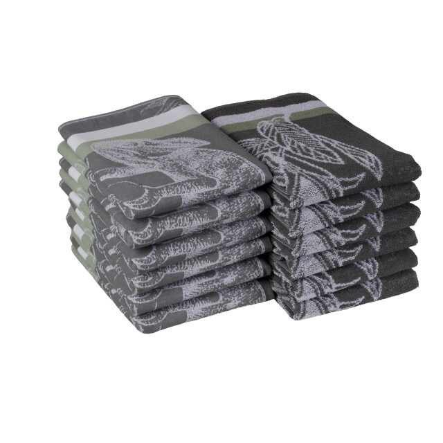 DoubleDry Theedoeken en keukendoeken set 12 stuks 100% katoen hoge 3169256 large
