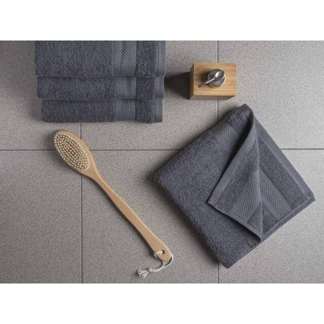DoubleDry Handdoeken set 70 x 140 cm 6 stuks 100% zacht katoen 500 g/m2 6x 2825654 large