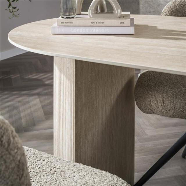 Hoyz eetkamertafel 180 arch travertin look 3184008 large