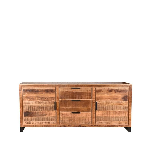 Label51 Dressoir glasgow rough mangohout 190 cm 3183230 large