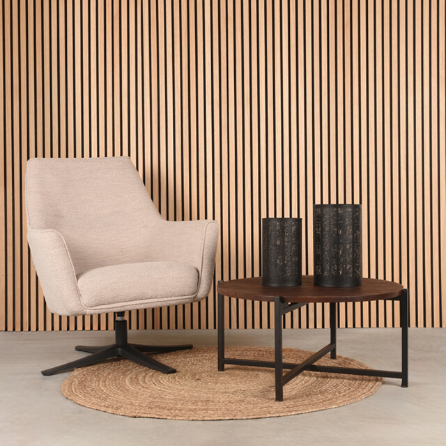 Label51 Salontafel dox 70x70x35 cm espresso hout 3183509 large