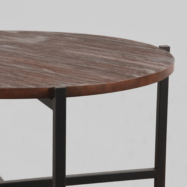 Label51 Salontafel dox 70x70x35 cm espresso hout 3183509 large