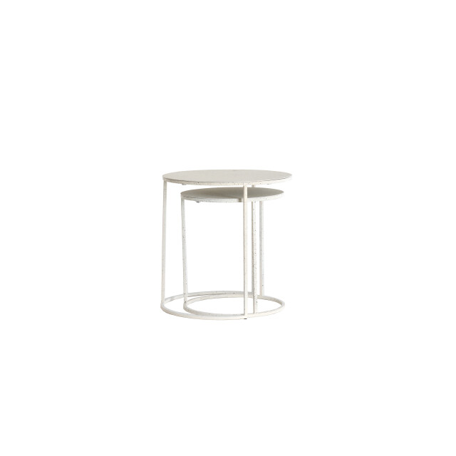 Light & Living bijzettafel sadar Ø52x46cm - set van 2 3184241 large