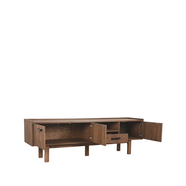 Label51 Tv-meubel cali 190x45x60cm smoke eiken 3183562 large