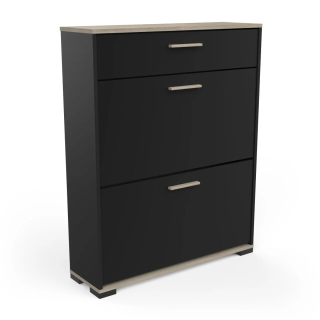 CaliCosy Schoenenkast met 2 neerklapbare deuren en 1 lade l80,8 cm 2937241 large
