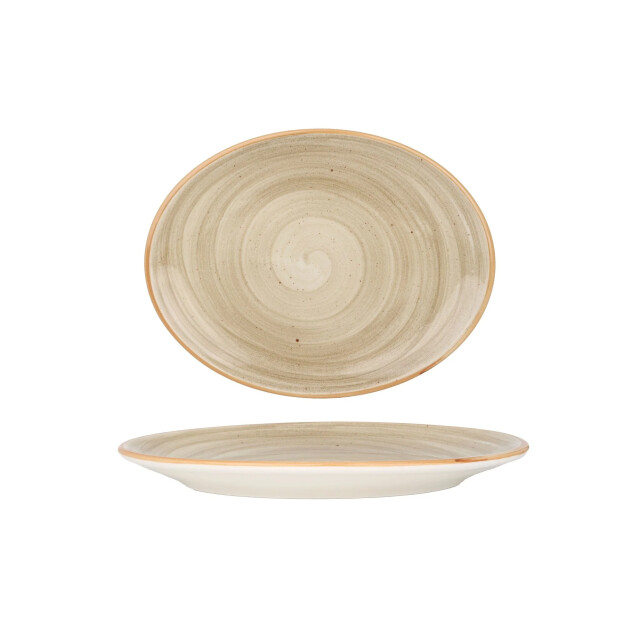 Bonna Serveerschaal aura terrain porselein 25x19 cm set van 2 3181582 large