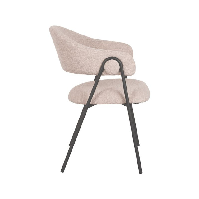 Label51 Eetkamerstoel lowen 58x60x84 cm naturel boucle set van 2 3183382 large