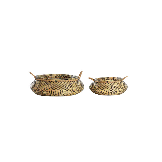 Light & Living mand tomaz Ø59x27cm - set van 2 3184702 large