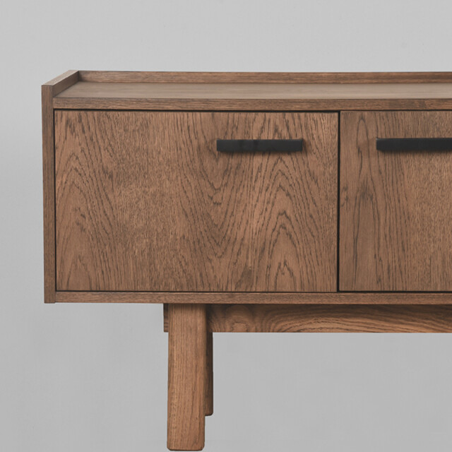Label51 Tv-meubel cali 190x45x60cm smoke eiken 3183562 large