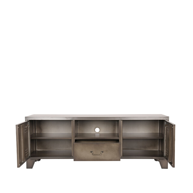 Label51 Tv-meubel fence vintage metaal metaal -150cm breed 3183283 large