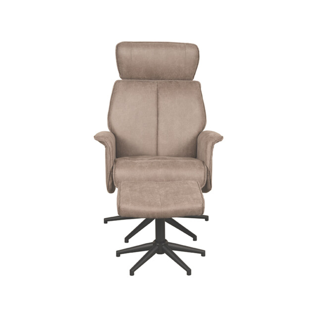 Label51 Fauteuil verdal - micro suede incl. hocker 79x77x109 cm 3183683 large