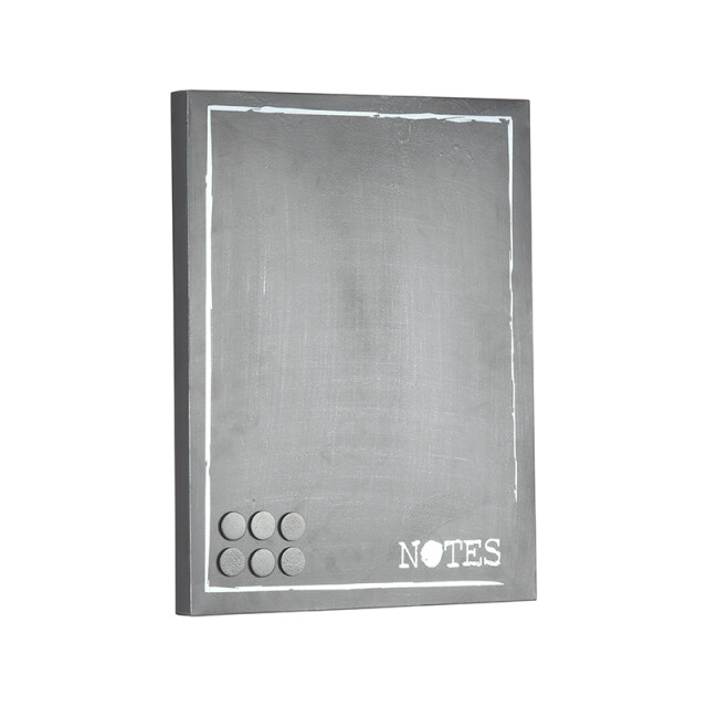 Label51 Wanddecoratie memobord antiek metaal 36x3x46 cm 3183203 large