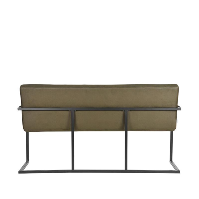 Label51 Eetkamerbank denmark army green microfiber 155 cm 3183222 large