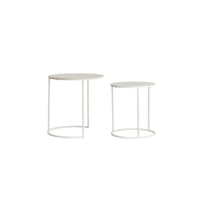 Light & Living bijzettafel sadar Ø52x46cm - set van 2 3184241 large