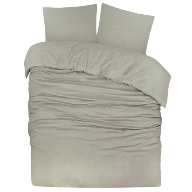 DoubleDry Dekbedovertrek flanel 100% zacht katoen lits jumeaux 240x200/220 cm 3056927 large