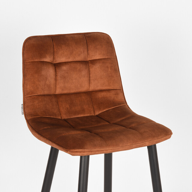 Label51 Barkruk jelt oker velours set van 2 3183364 large