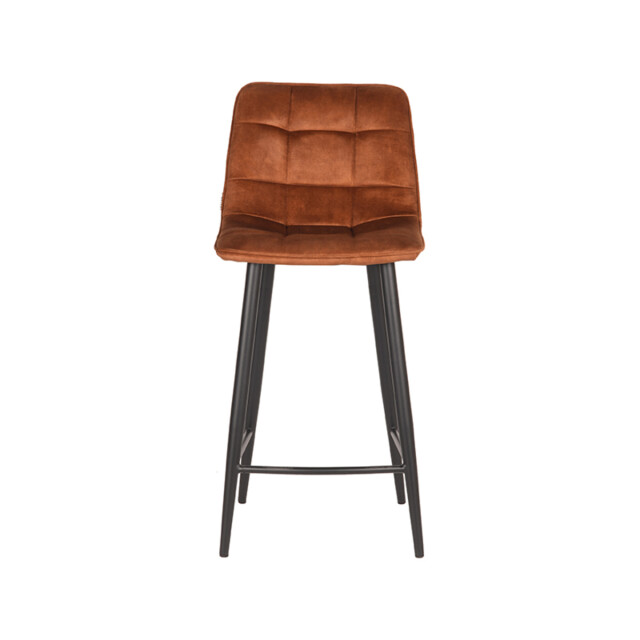 Label51 Barkruk jelt oker velours set van 2 3183364 large