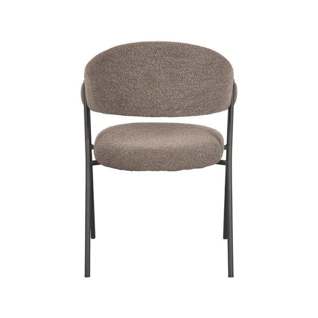 Label51 Eetkamerstoel lowen 58x60x84 cm - boucle set van 2 3183384 large