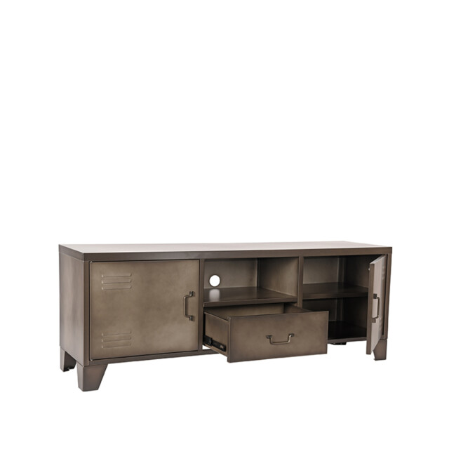 Label51 Tv-meubel fence vintage metaal metaal -150cm breed 3183283 large