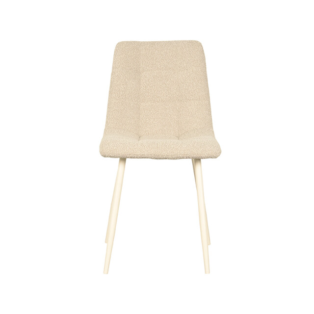 Label51 Eetkamerstoel nino 54x45x89 cm naturel stof set van 2 3183543 large