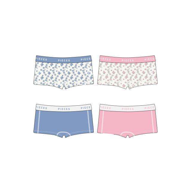 Pieces Pclogo lady 4 pack bc 17156060 large