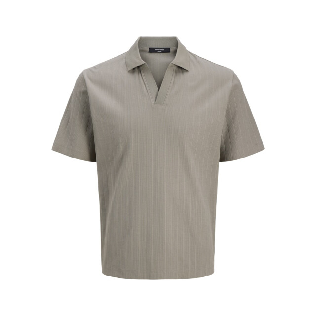 Jack & Jones jprsummer design rib polo ss ss25 12285717 dried sage 05311.369.0128 large