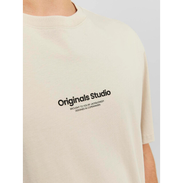 Jack & Jones jorvesterbro tee ss crew neck noos 12240121 moonbeam 05011.180.0094 large