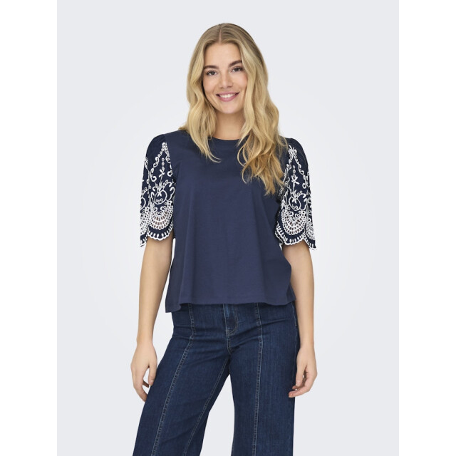 Jacqueline de Yong oma broderie anglaise top jrs 15341457 iris 06011.991.0099 large