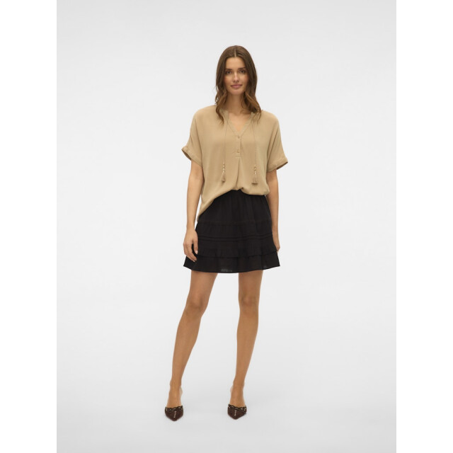 Vero Moda vmbente ss wide top wvn ga 10329387 silver mink 06613.185.0124 large