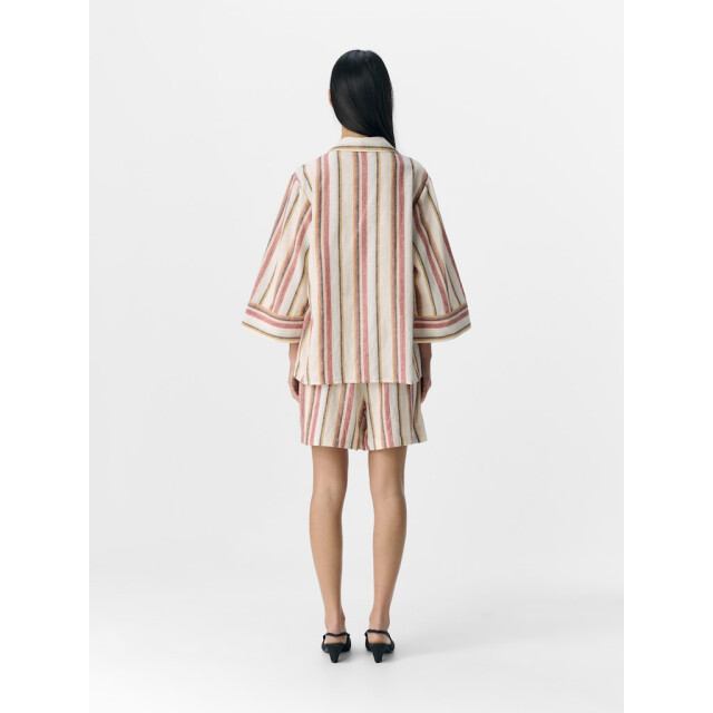 Object objkaren lo 3/4 flared shirt 139 23046853 sandshell 06615.820.0127 large