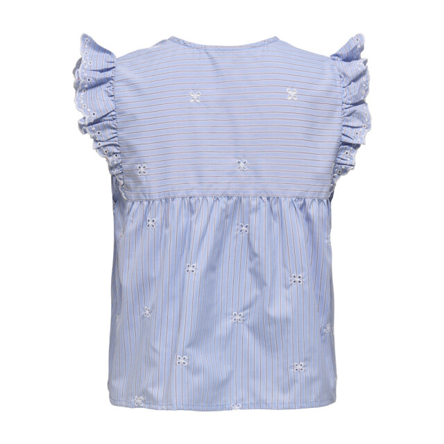 Only onltessa life capslevee v-neck top 15348871 serenity stripes 06010.240.0018 large