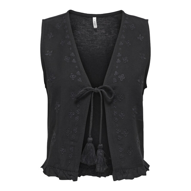 Only onljakiri linen s/l emb vest ptm 15346503 - 06010.991.0095 large