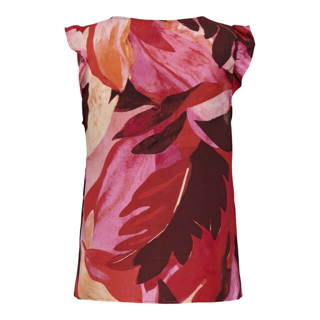 Only onlalma life vis s/s elina top aop 15293450 russet brown 06011.649.0039 large