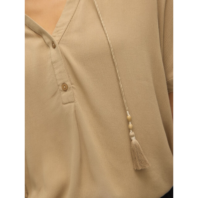 Vero Moda vmbente ss wide top wvn ga 10329387 silver mink 06613.185.0124 large