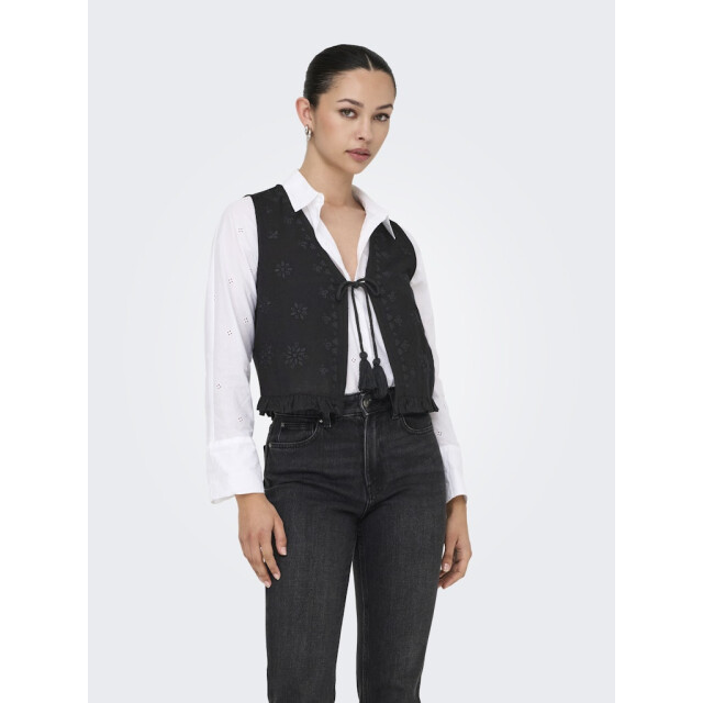 Only onljakiri linen s/l emb vest ptm 15346503 - 06010.991.0095 large